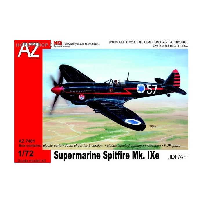 Spitfire Mk.IXe IDF/AF - 1/72 kit