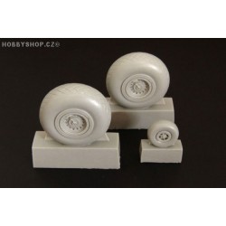 B-17G wheel set - 1/48 update set