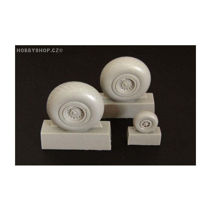 B-17G wheel set - 1/48 update set