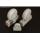 B-17G wheel set - 1/48 update set