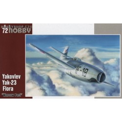 Yakovlev Yak-23 Flora Warsaw Pact - 1/72 kit