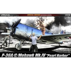 Curtiss P-36A/C / Mohawk Mk.IV Pearl Harbor - 1/48 kit