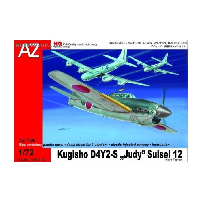 Kugisho D4Y-2-S Judy Suisei 12 - 1/72 kit