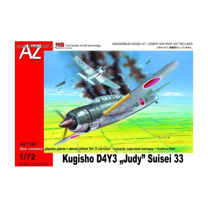 Kugisho D4Y3 Judy Suisei 33 - 1/72 kit