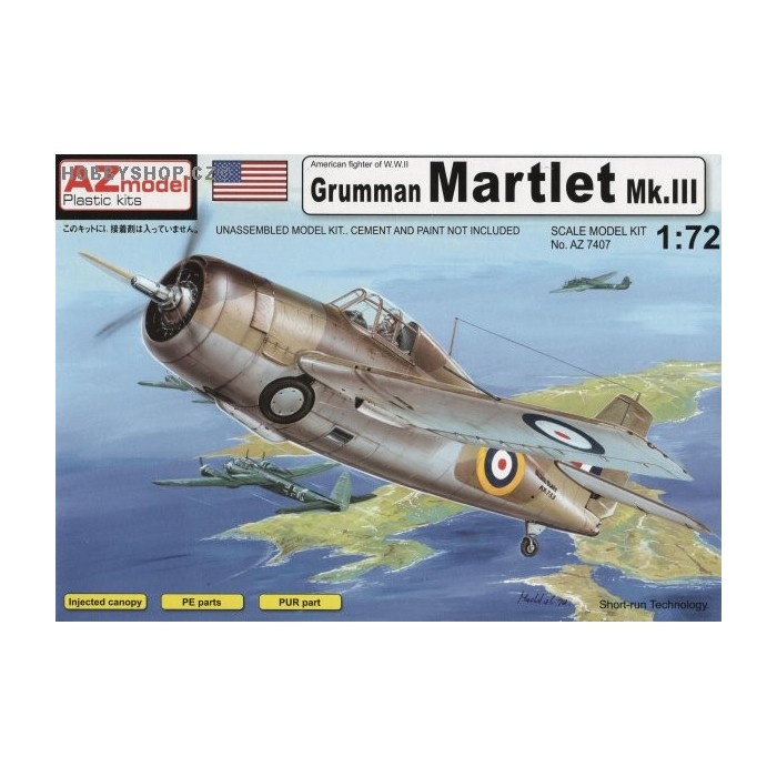 Grumman Martlet Mk.III - 1/72 kit