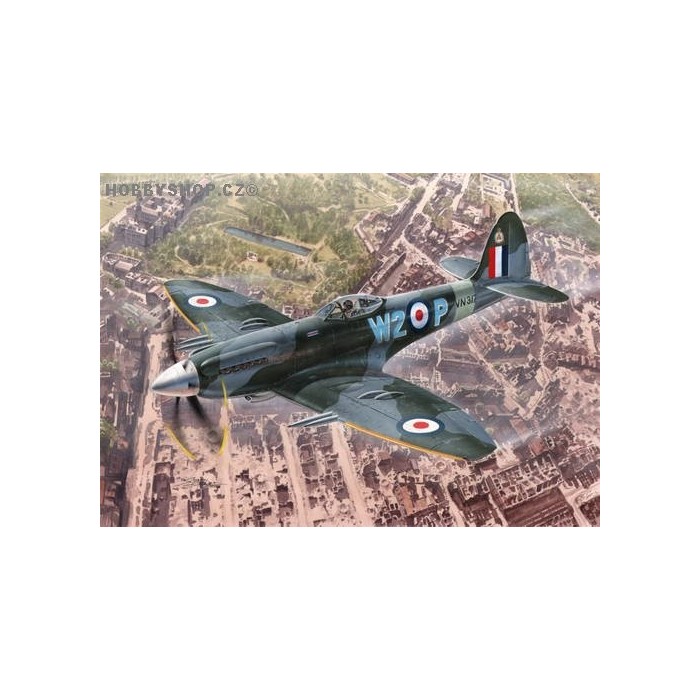 Supermarine Spitfire Mk.24 The last of the best - 1/72 kit