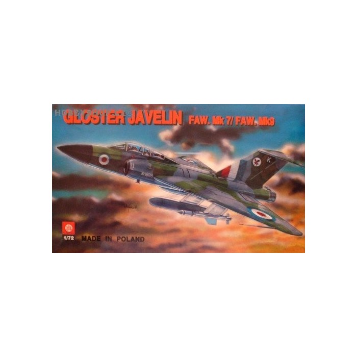 Gloster Javelin FAW Mk.7 / FAW Mk.9 - 1/72 kit