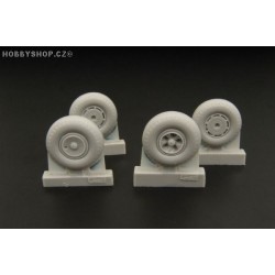 Fairey Barracuda Mk.II wheel set - 1/48 update set