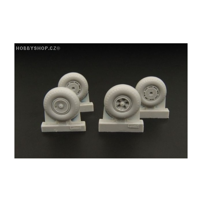 Hurricane wheel set - 1/48 update set