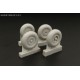 Fairey Barracuda Mk.II wheel set - 1/48 update set