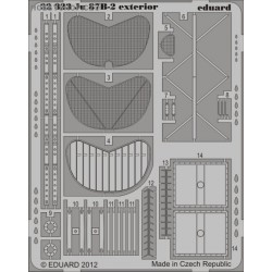 Ju 87B-2 exterior - 1/32 PE set