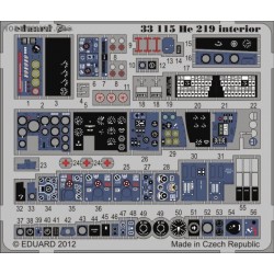 He 219 interior S.A. - 1/32 ZOOM painted PE set