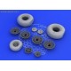 B-25H/J wheels - 1/32 update set