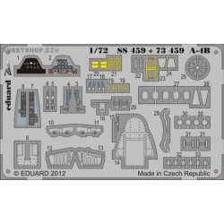 A-4B S.A. - 1/72 painted PE set