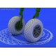 P-51 wheels - 1/32 update set