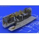 Bf 110E cockpit - 1/72 update set