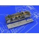 Bf 110E cockpit - 1/72 update set