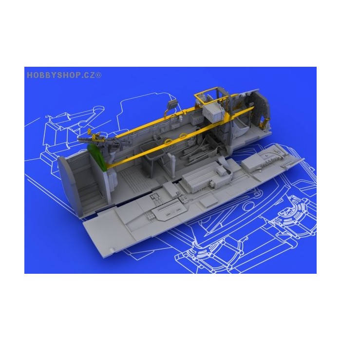 Bf 110G-2 cockpit - 1/72 update set