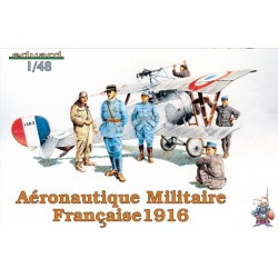 Aeronautique Militaire Francaise 1916 - 1/48 figures