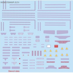 Fw 190A stencils  - 1/48 obtisk