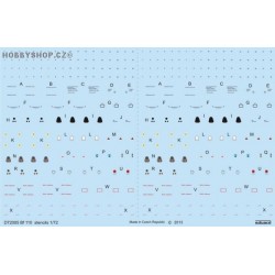 Bf 110 stencils - 1/72 decals