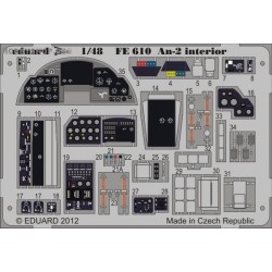 An-2 interior S.A. - 1/48 ZOOM painted PE set