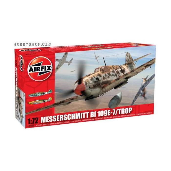 Messerschmitt Bf 109E-7/Trop - 1/72 kit