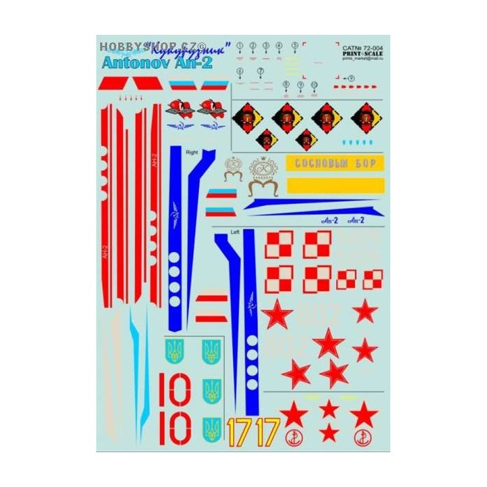 Antonov An-2 - 1/72 decal