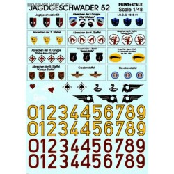 Jagdgeschwader 52 - 1/48 decal