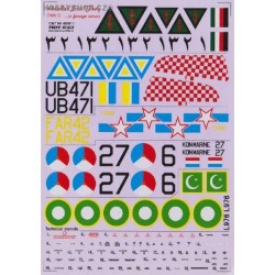 Hawker Sea Fury Part 2 - 1/48 decal