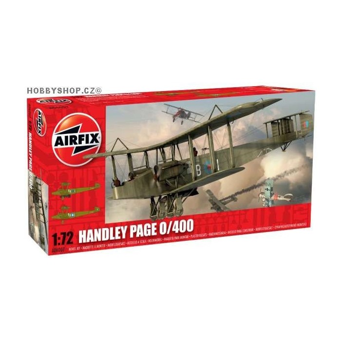 Handley Page 0/400 - 1/72 kit