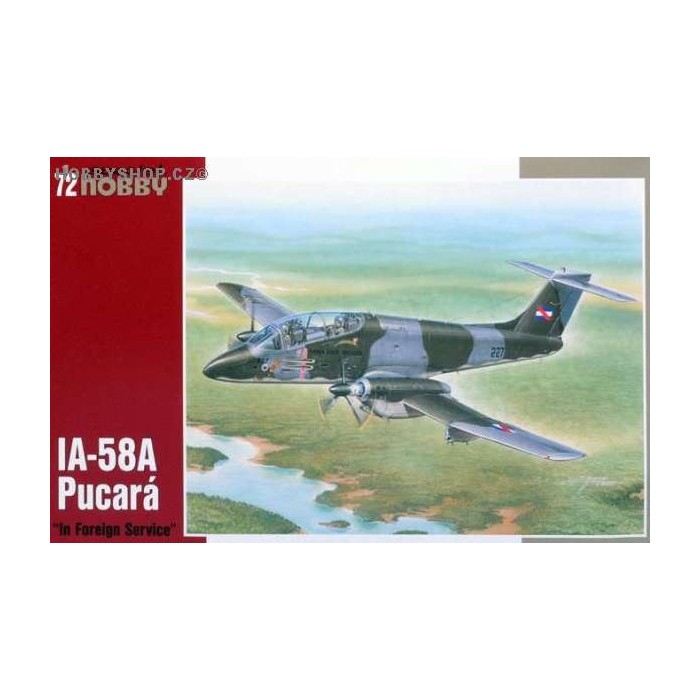 IA-58A Pucará In Foreign Service - 1/72 kit