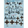 Messerschmitt Bf-110 Part 1 - 1/48 decal