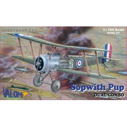 Sopwith Pup Dual Combo - 1/144 kit