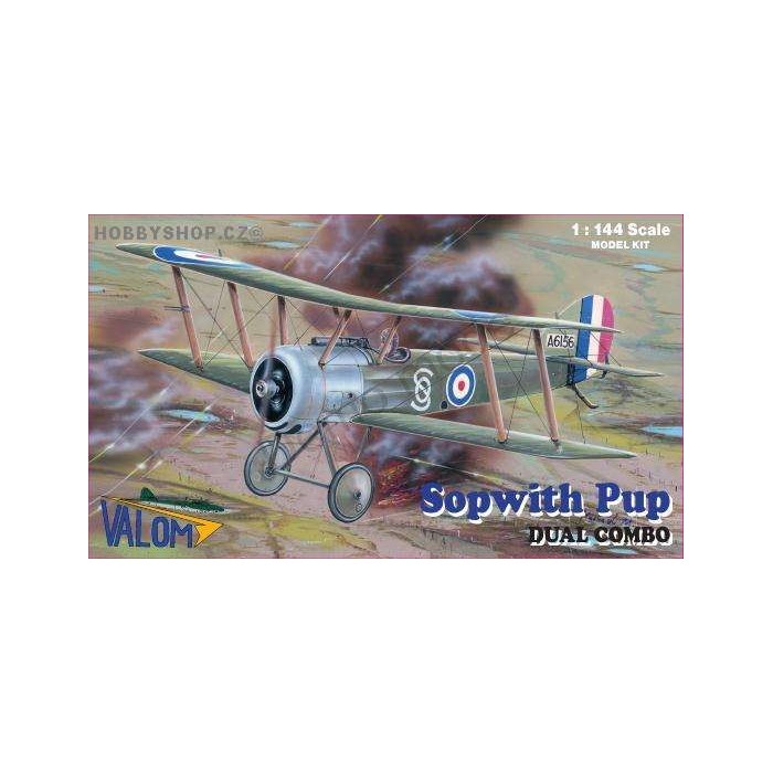 Sopwith Pup Dual Combo - 1/144 kit