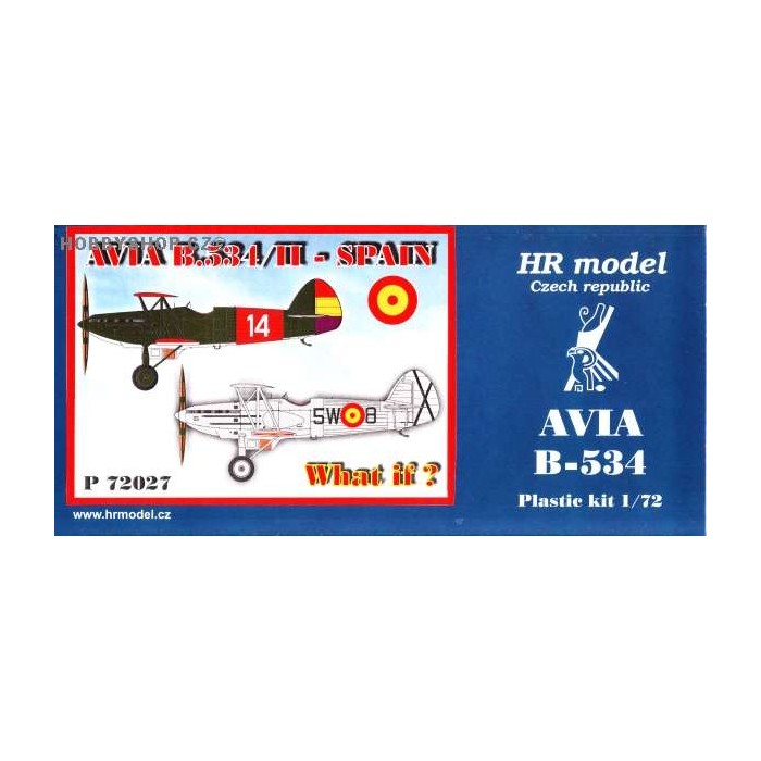 Avia B-534/II Spain What If? - 1/72 kit