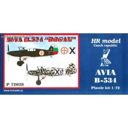 Avia B-534/IV Dogan Bulgaria - 1/72 kit