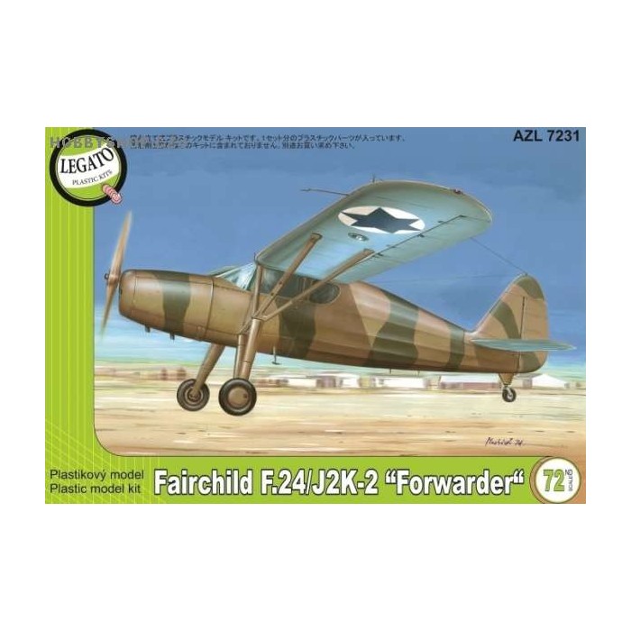 Fairchild F.24 / J2K-2 Forwarder - 1/72 kit