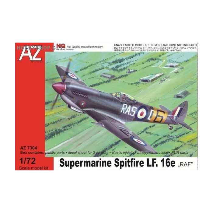 Spitfire Mk.16e RAF - 1/72 kit