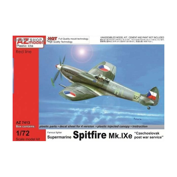 Spitfire Mk.IXe CSAF post war service - 1/72 kit