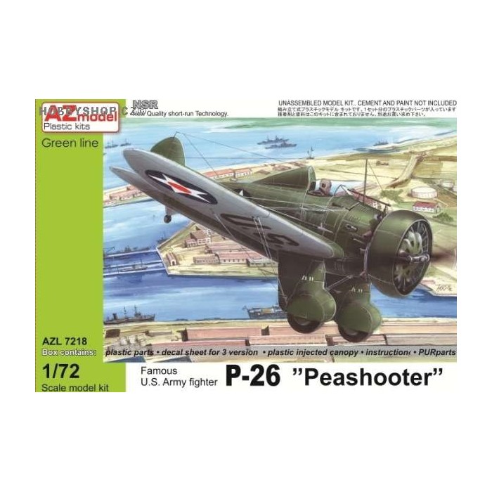 Boeing P-26A Hawaian Peashooters - 1/72 kit