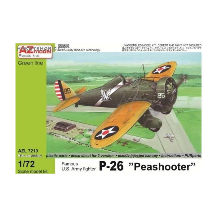 Boeing P-26A Peashooter - Pre war - 1/72 kit