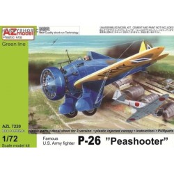 Boeing P-26A Peashooter International - 1/72 kit