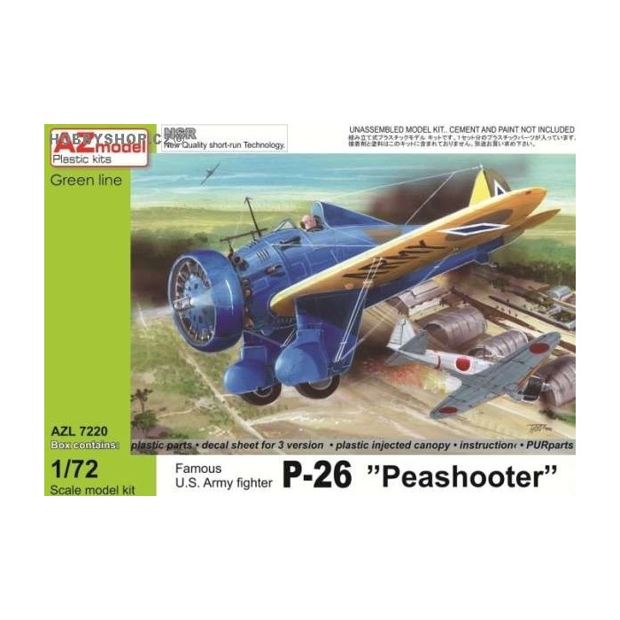 Boeing P-26A Peashooter International - 1/72 kit