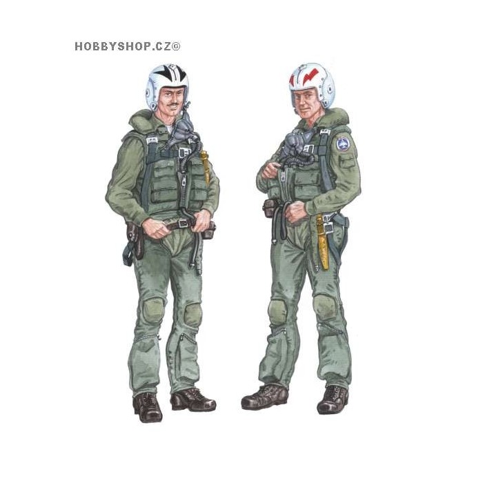 F-4 Phantom II Crew - 1/48 figures