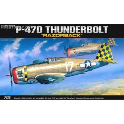 P-47D Razorback - 1/72 kit