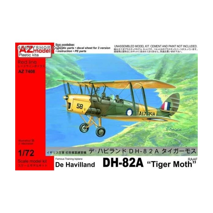 DH-82A Tiger Moth RAAF - 1/72 kit