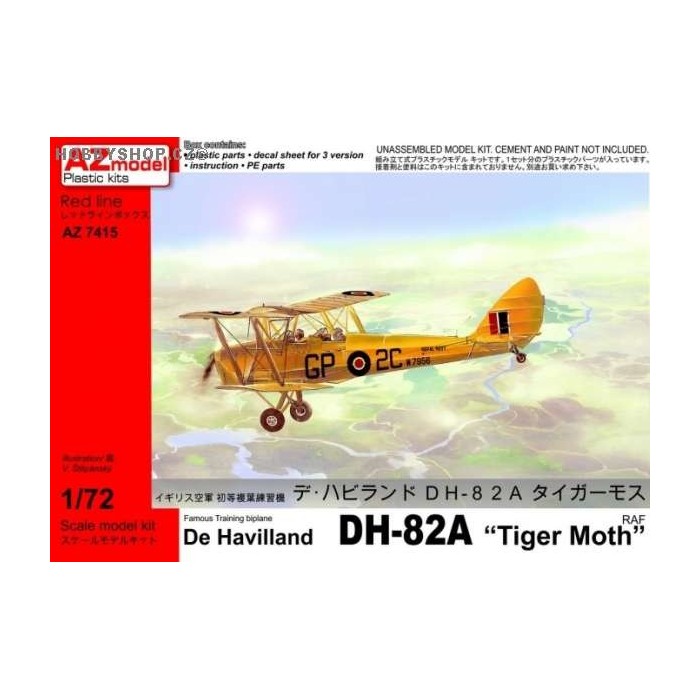 DH-82A Tiger Moth RAF - 1/72 kit