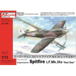 Spitfire LF Mk.IXe Red Star - 1/72 kit
