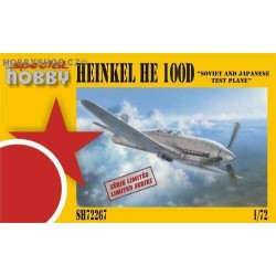 He 100D Soviet and Japan Test Plane - 1/72 kit